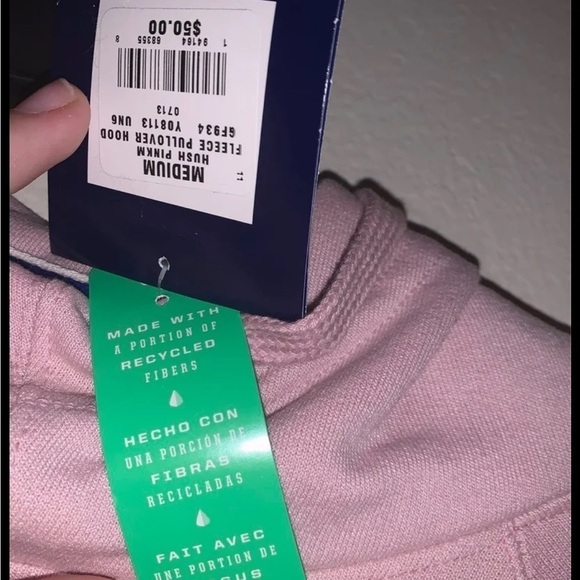 Champion fleece pink pullover hoodie wmns M NWT - Picture 6 of 6